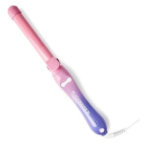 Beachwaver B1 Pink and Purple 1” Rotating Curling Iron